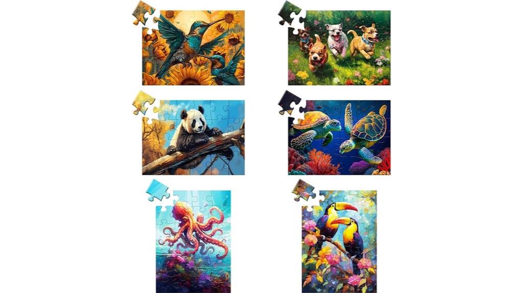 six pack senior puzzles