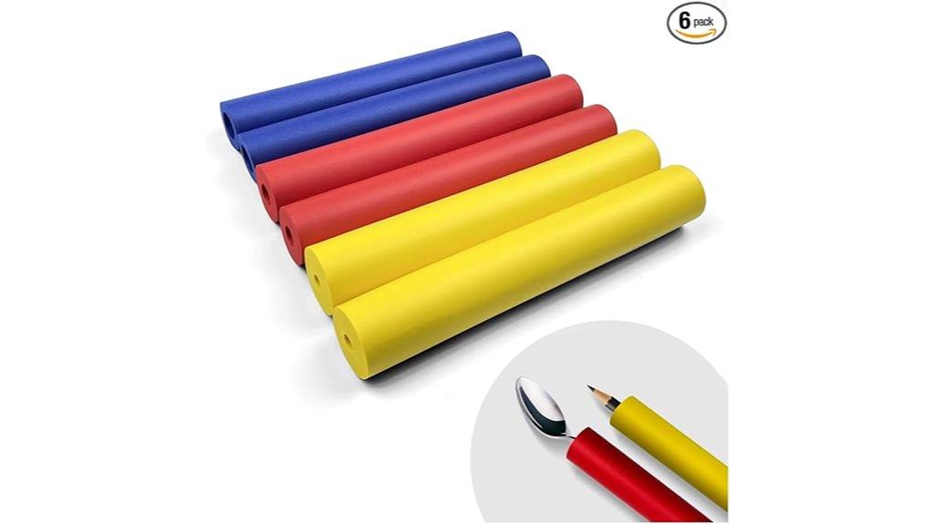 six piece foam handle set