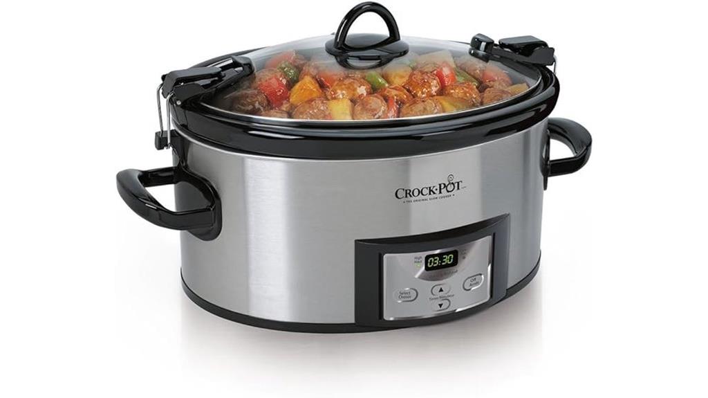 six quart programmable cooker