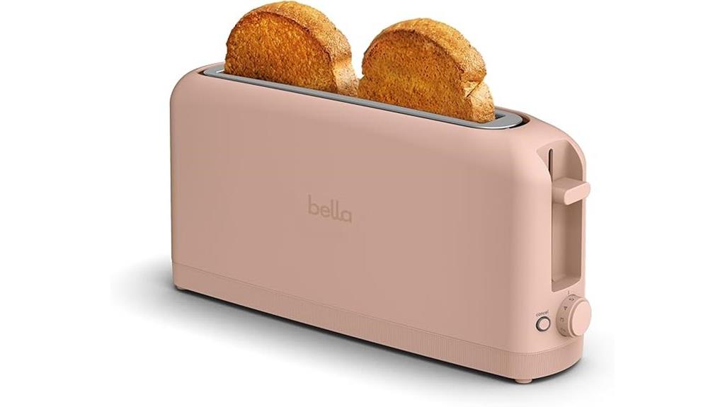 slim toaster with shades