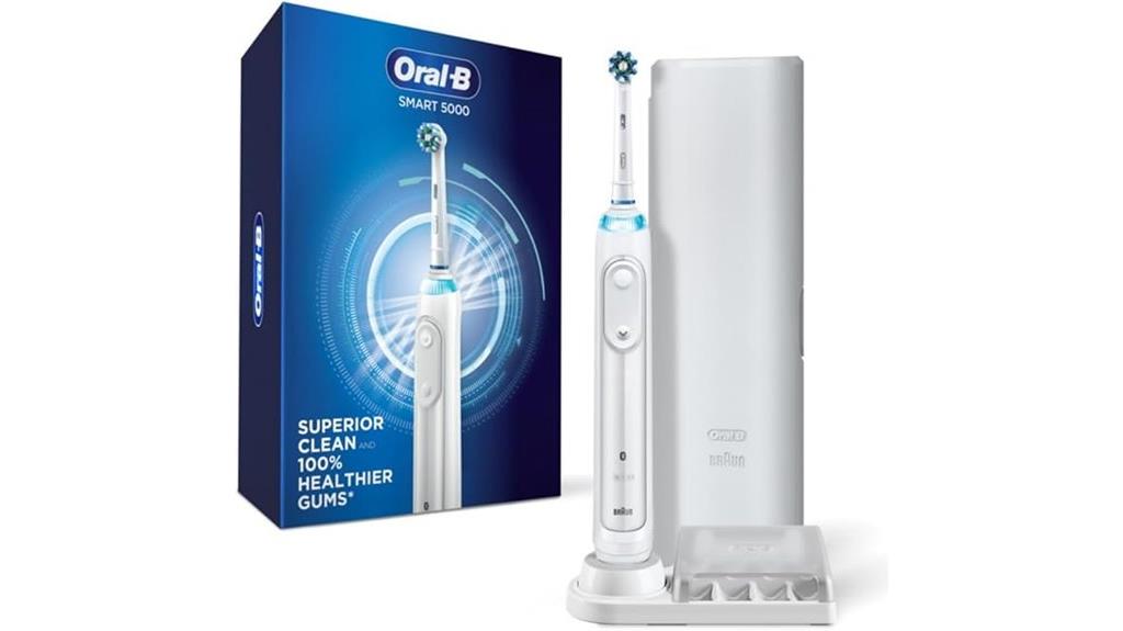 smart 5000 rechargeable toothbrush