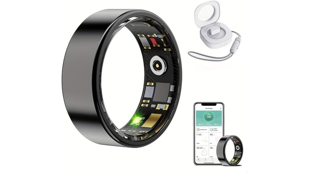 smart fitness ring features