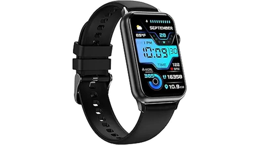 smart fitness watch with monitors