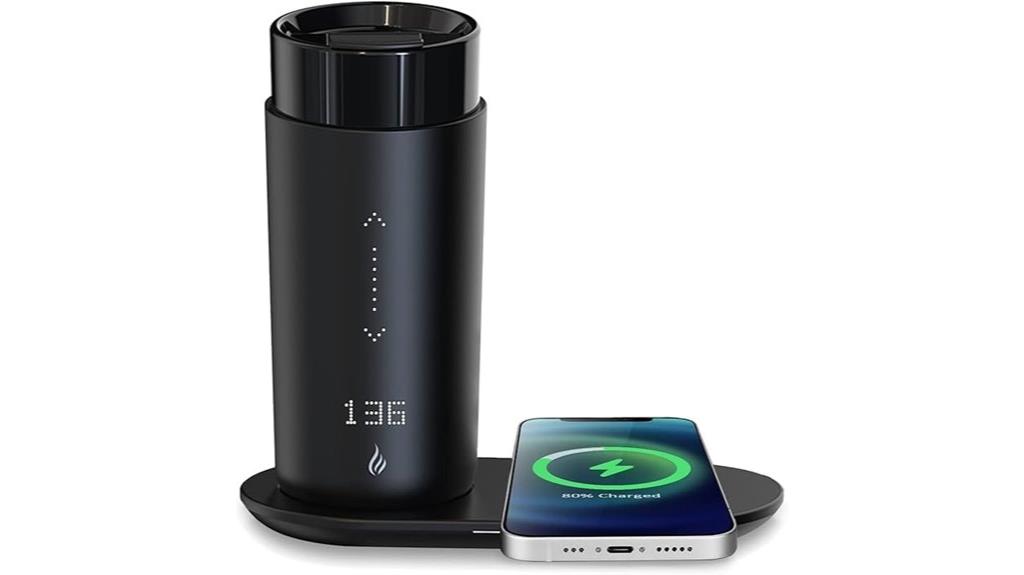 smart heated mug with app