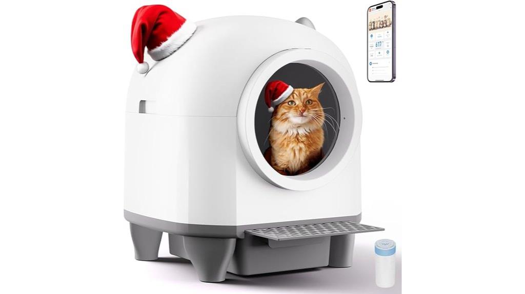 smart odor control cat box
