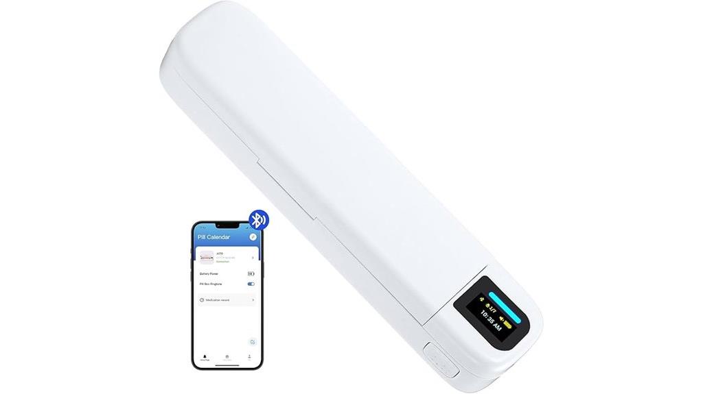 smart pill organizer with alarm
