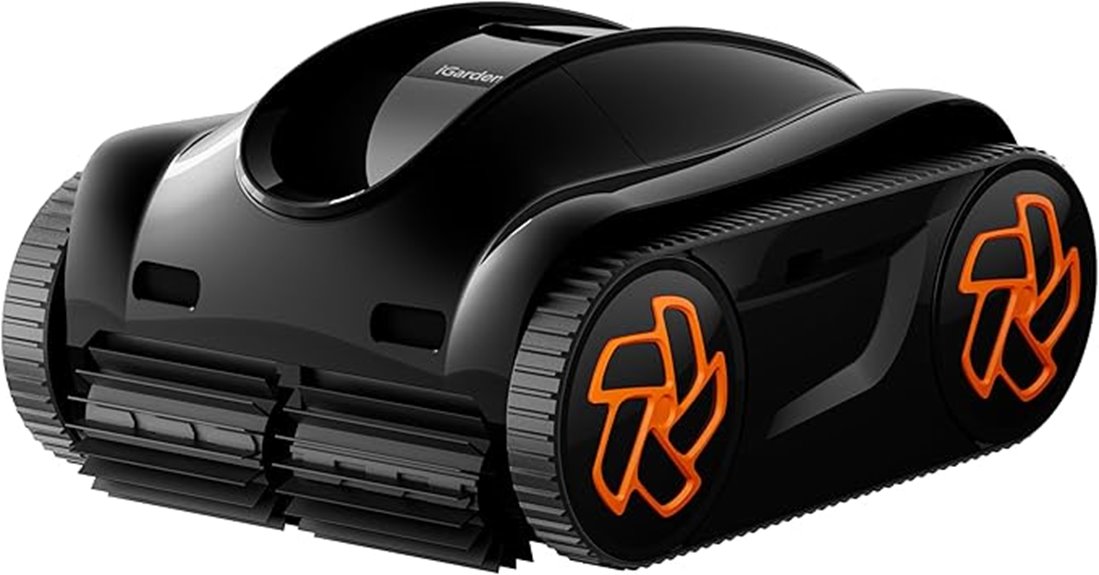 smart touchscreen pool cleaner