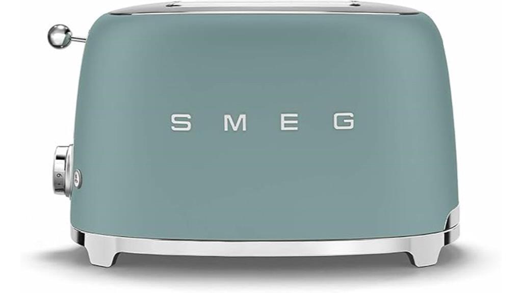 smeg two slice toaster