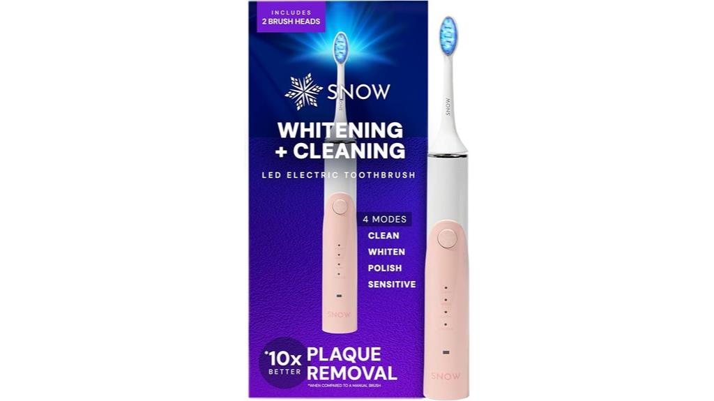 snow led electric toothbrush