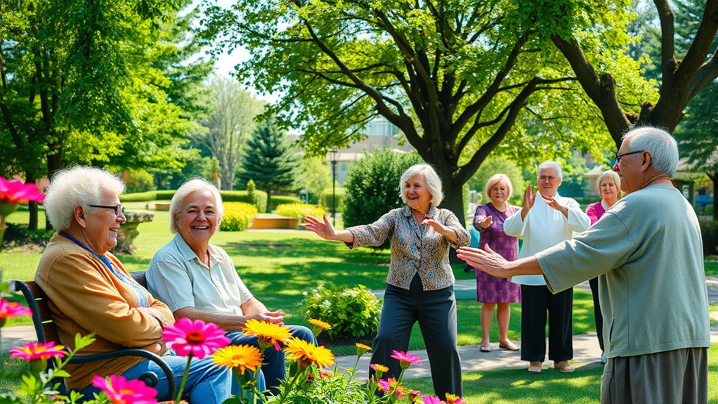 social activity promotes mobility