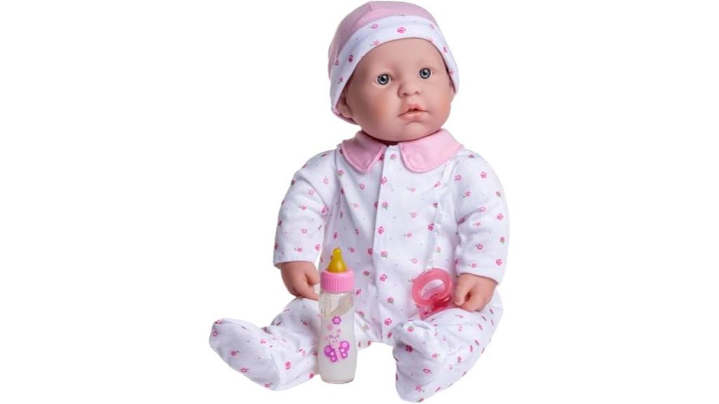 soft baby doll pink outfit