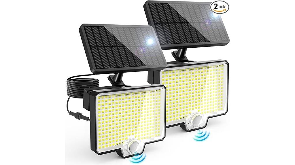 solar motion sensor lights