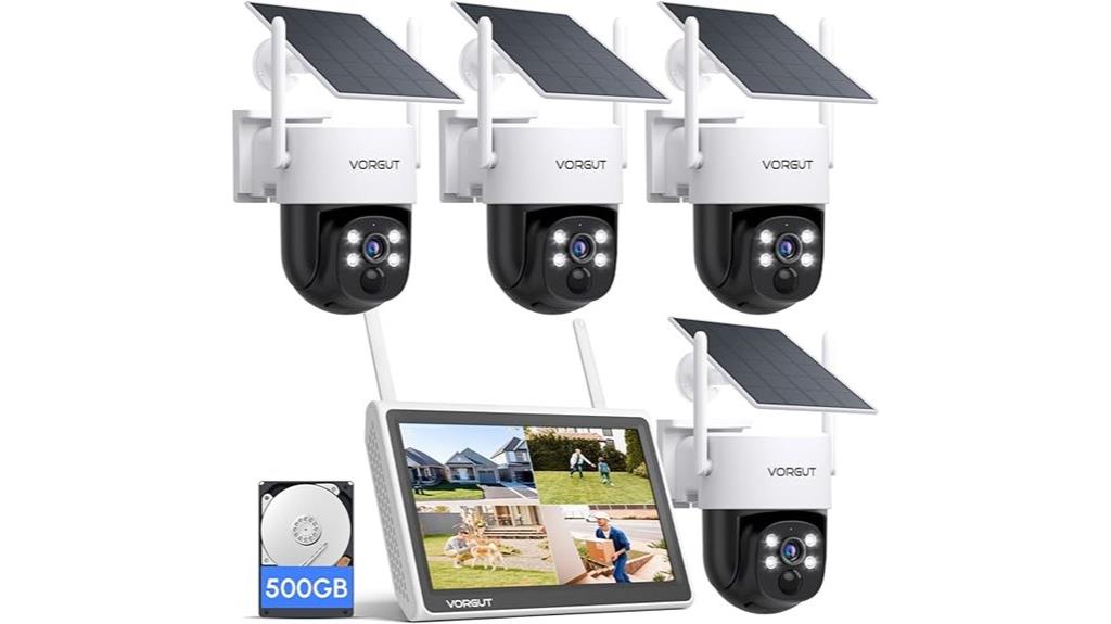 solar powered 4mp ptz cameras