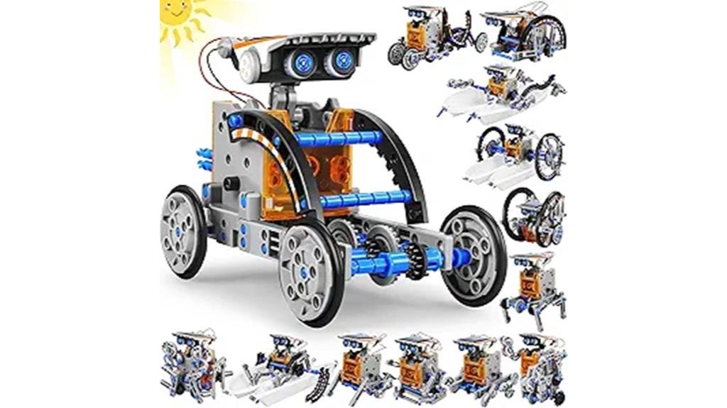 solar powered robot kit
