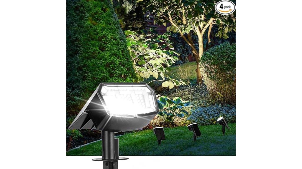 solar waterproof led spotlights