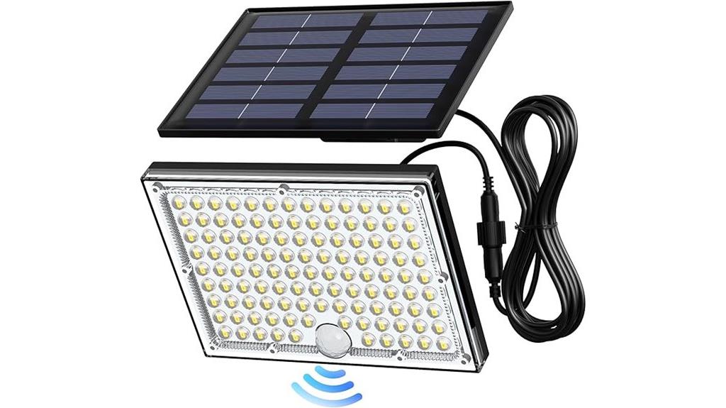 solar waterproof security lights