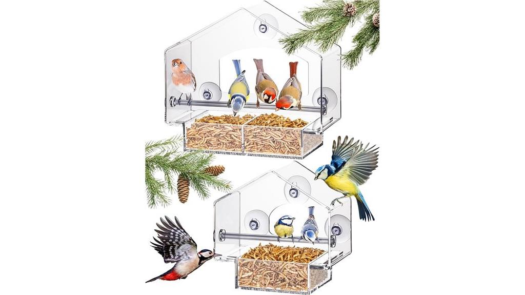 squirrel proof outdoor bird feeders