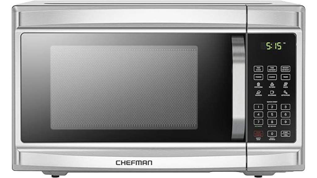 stainless steel digital microwave