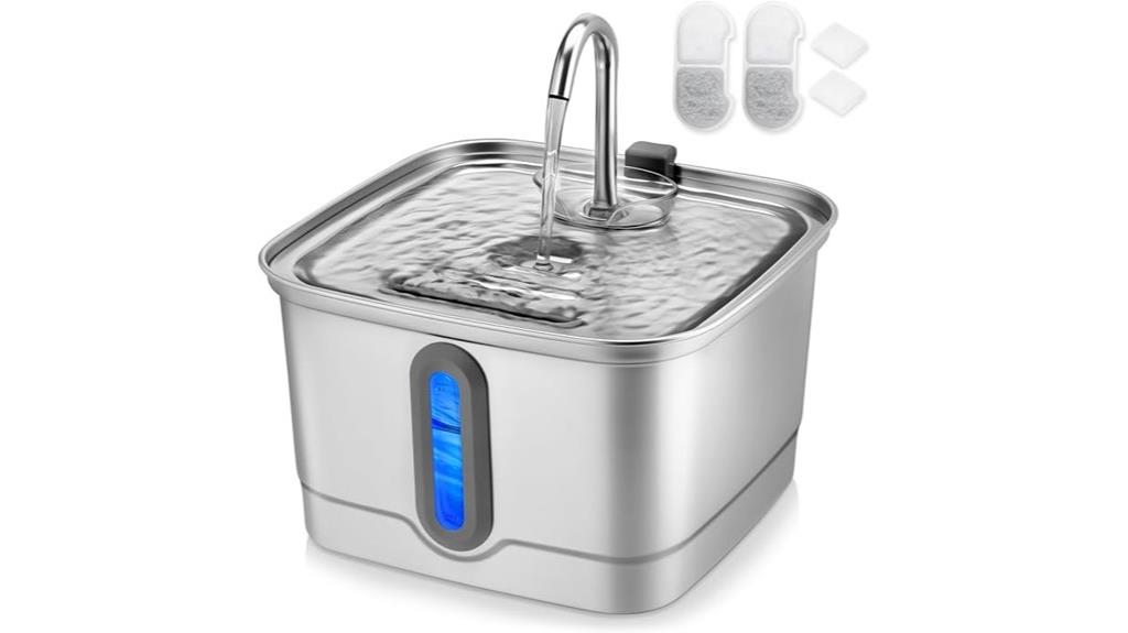 stainless steel fountain filters