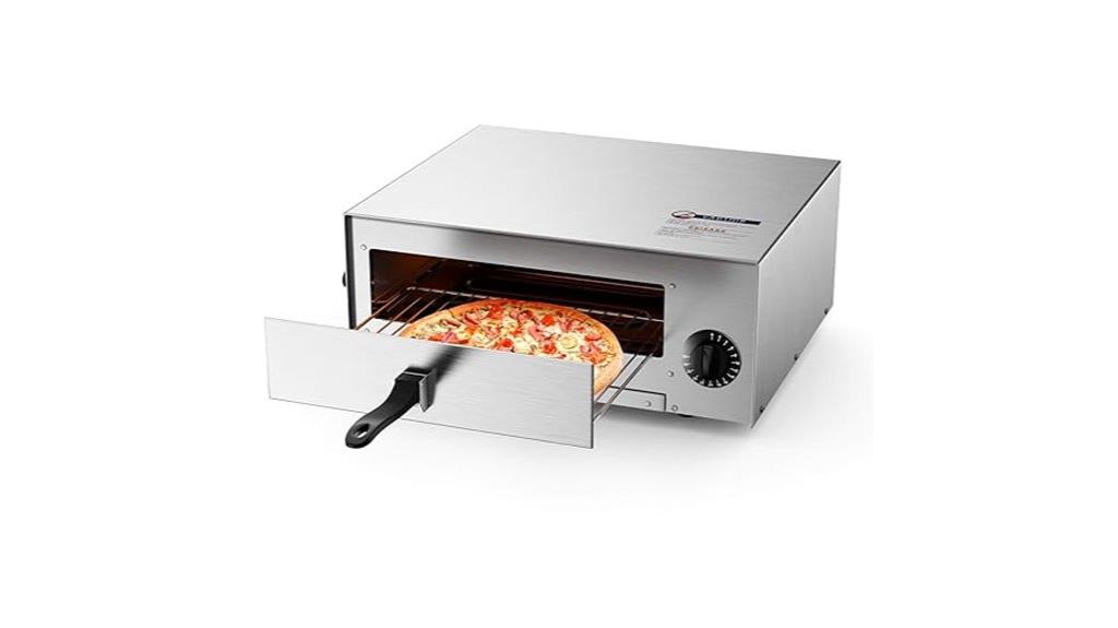 stainless steel pizza oven