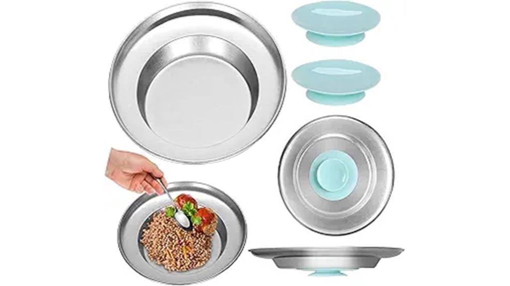 stainless steel scoop set