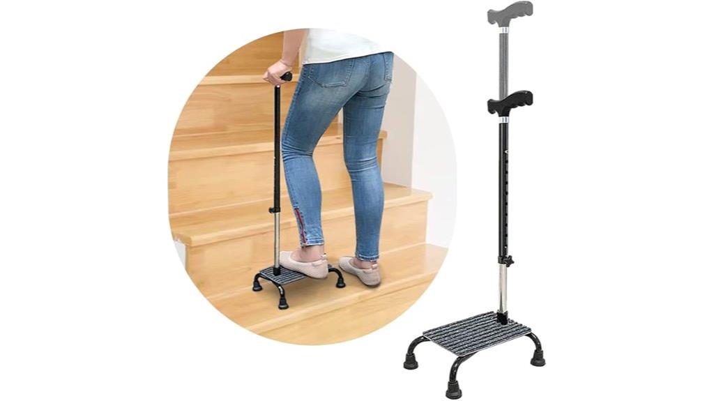 stair climbing cane with grip