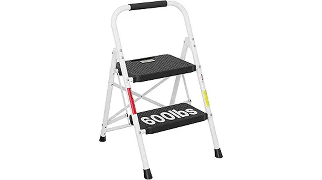 steel folding step ladder