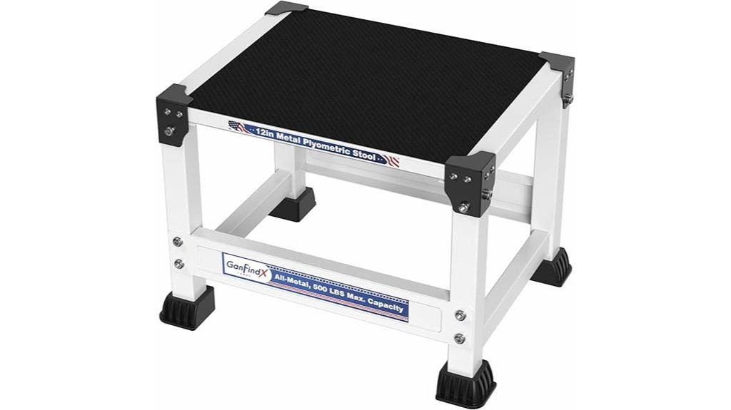 steel plyometric workout box