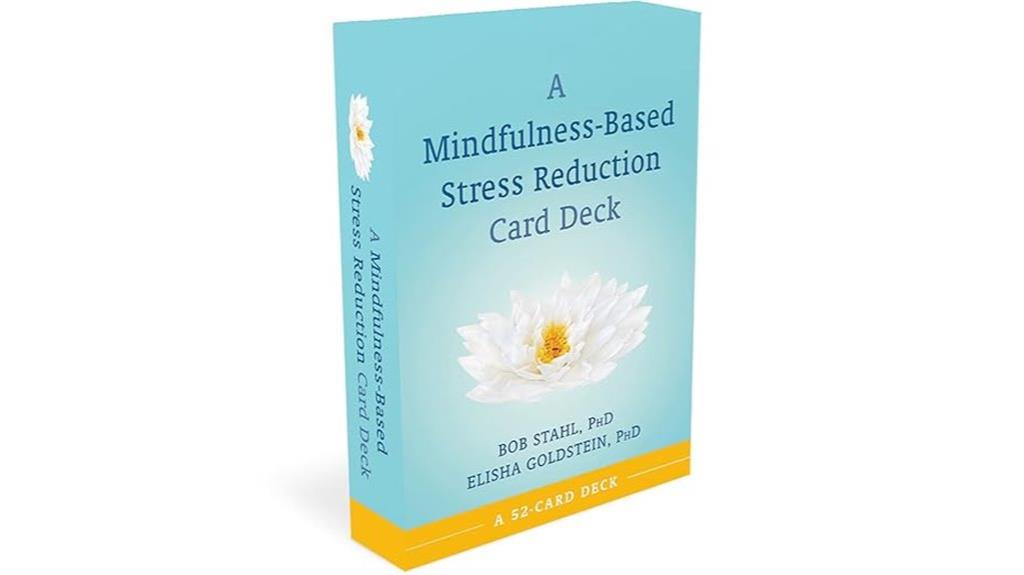 stress reduction card deck