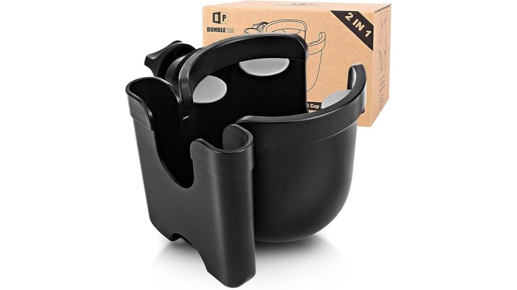 stroller cup holder phone