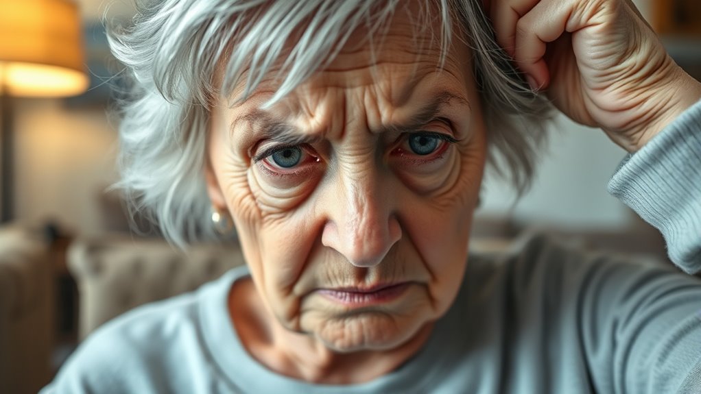 sudden cognitive confusion signals