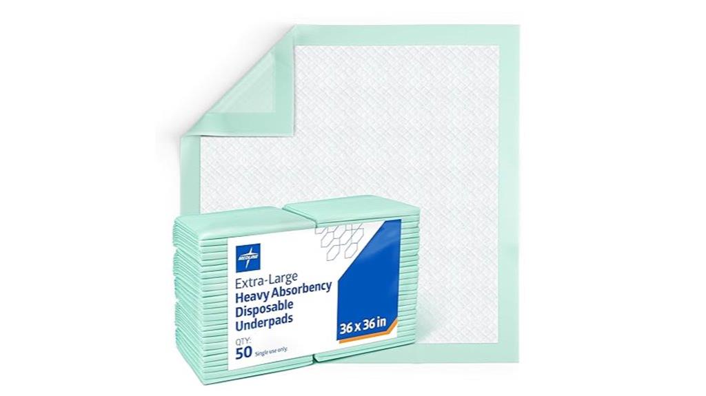 super absorbent underpad pack