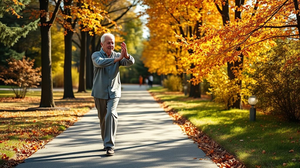 tai chi enhances coordination