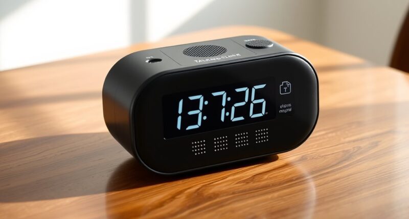 talking clocks for visually impaired