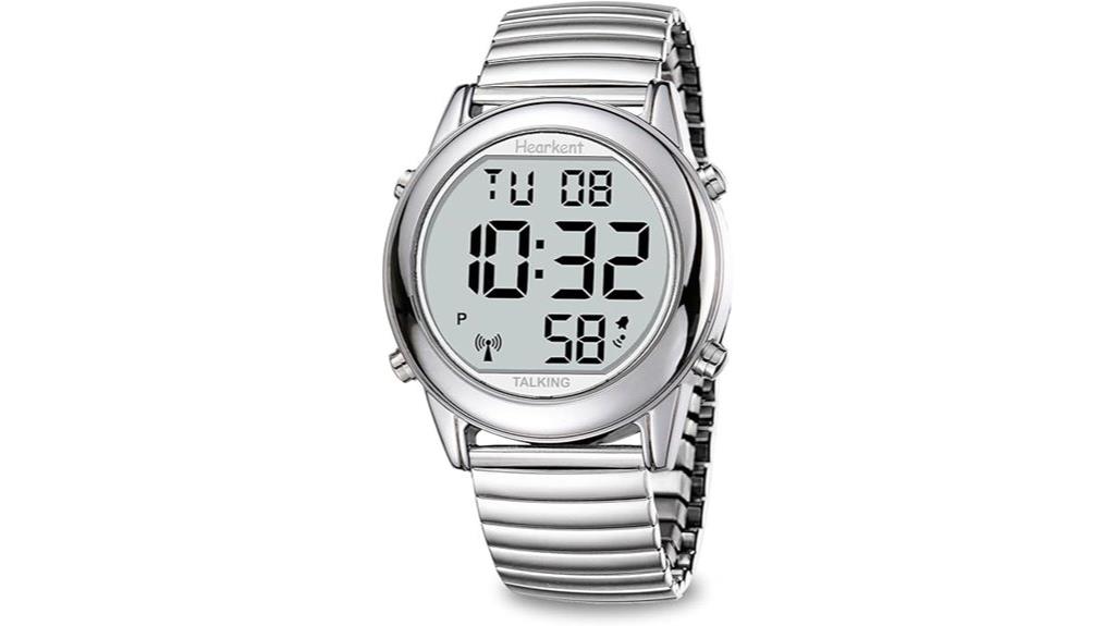 talking watch for visually impaired