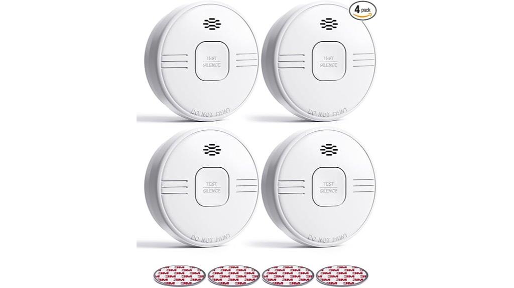 ten year battery smoke detectors