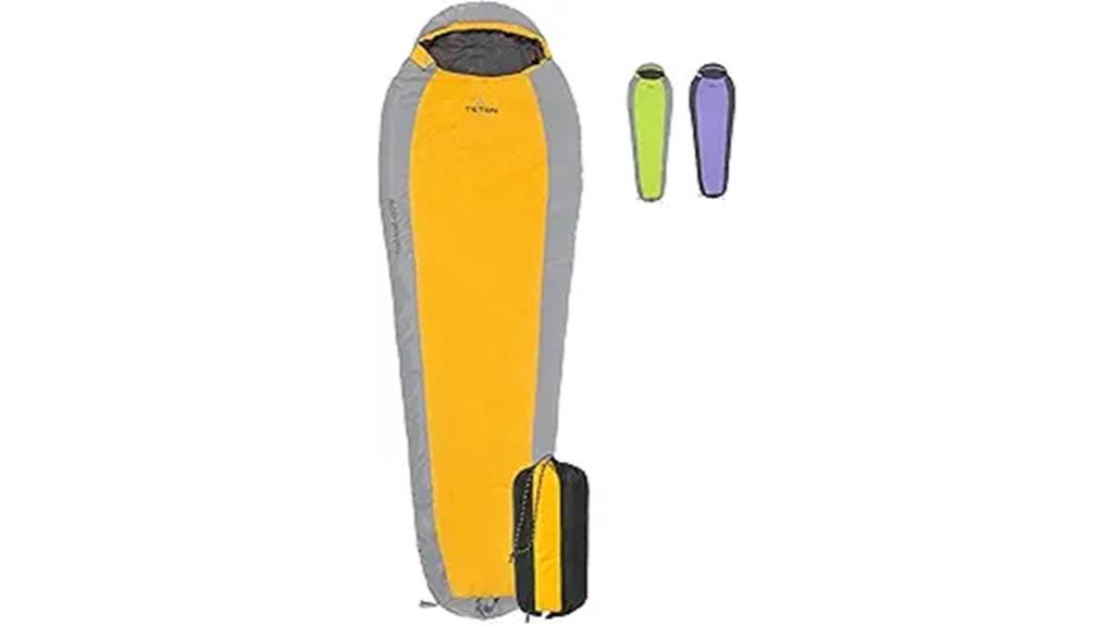 teton 20f 5f sleeping bag