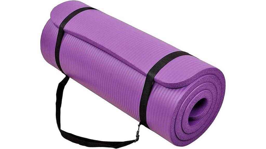 thick high density yoga mat
