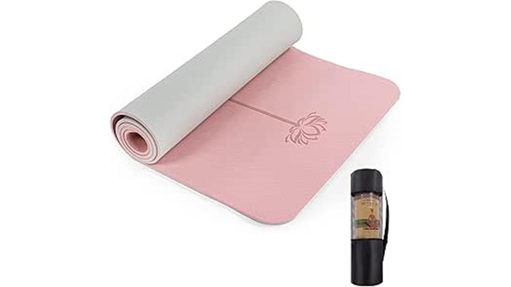 thick non slip yoga set
