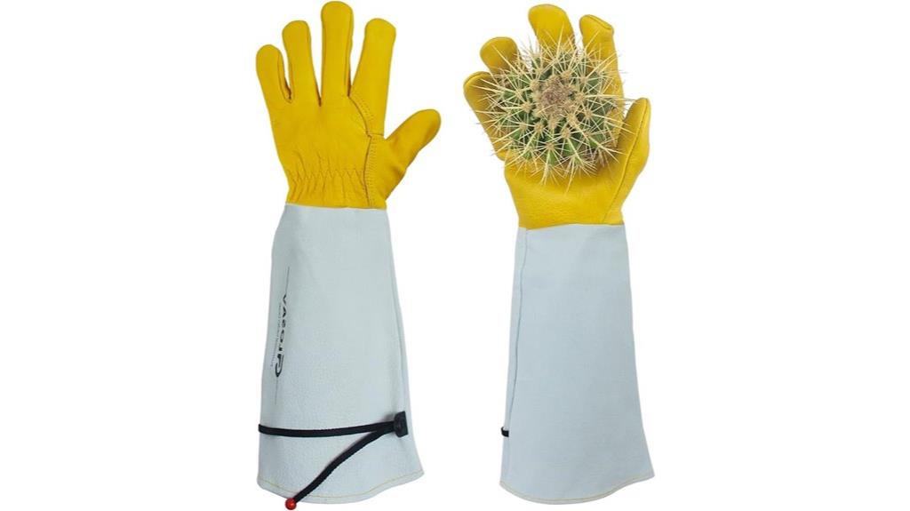 thorn resistant gardening gloves