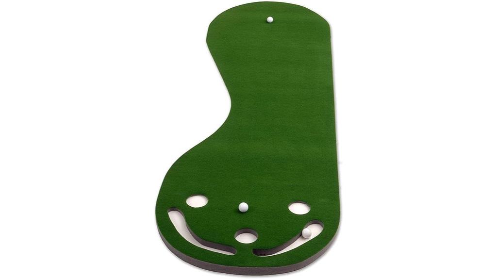 three hole putting course