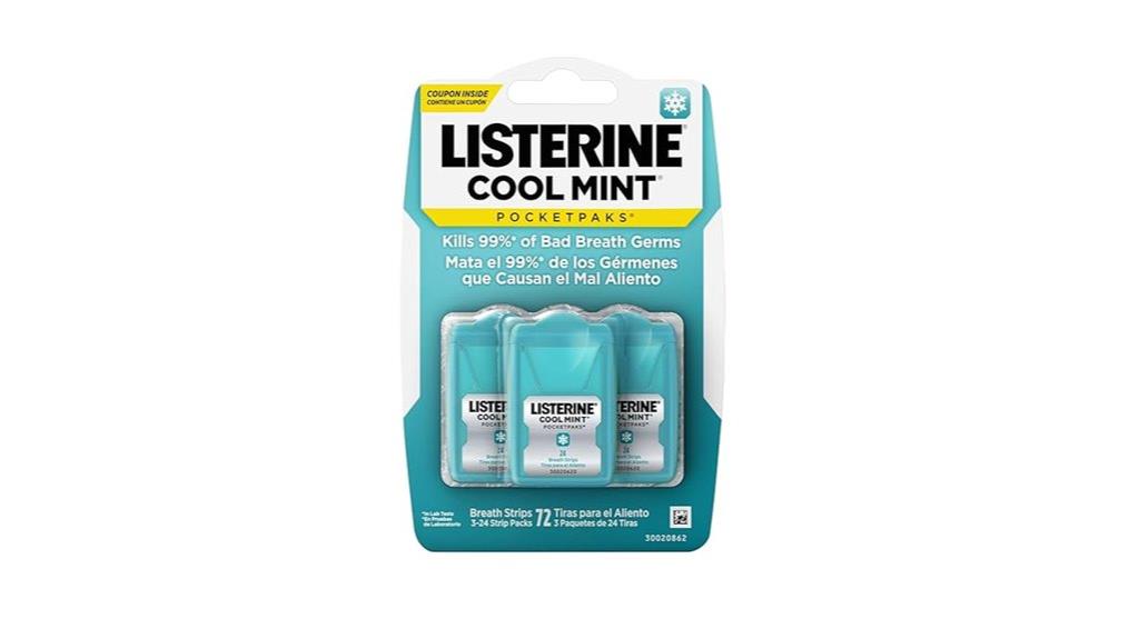 three pack breath strips