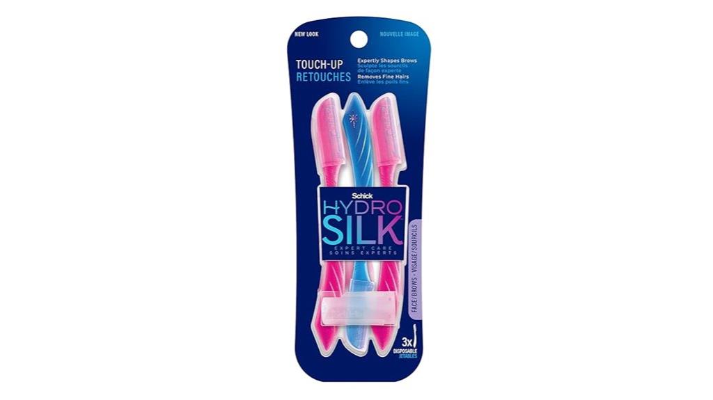 three pack dermaplaning razor