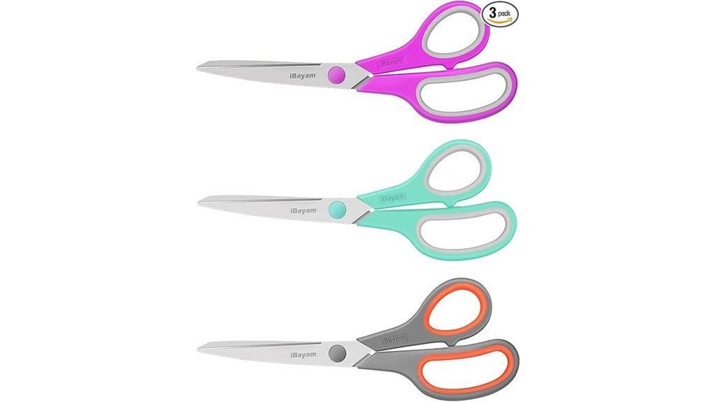 three scissors set