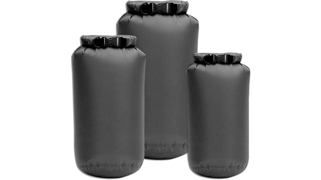 three sizes waterproof bags