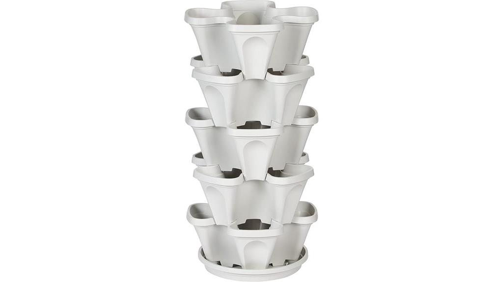 tiered garden planting system