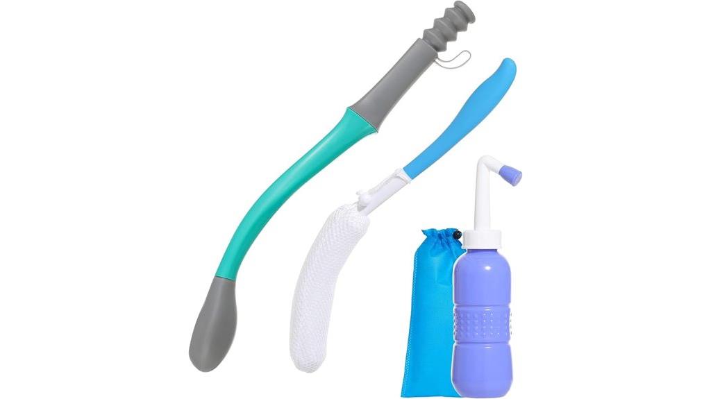 toilet wiping aid set