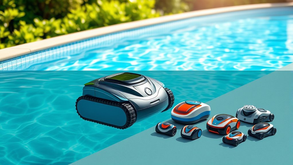 top above ground pool cleaners