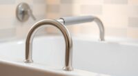 top bathroom safety rails