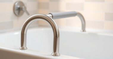 top bathroom safety rails